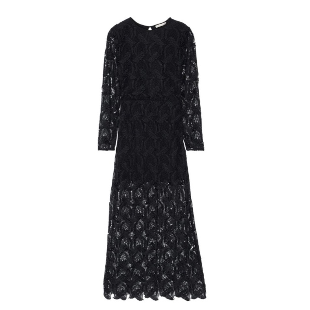 Maje Cutout Guipure Lace Maxi Dress Size 1